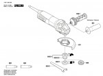 Bosch 3 601 G92 000 Gws 11-125 Angle Grinder 230 V / Eu Spare Parts